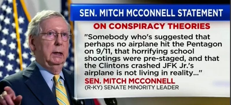 mitch mcconnell conspiracy theories cancer marjorie taylor greene